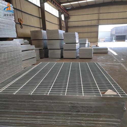 阔安供应热镀锌钢格板-可定制q235平台格栅板排水沟钢格栅